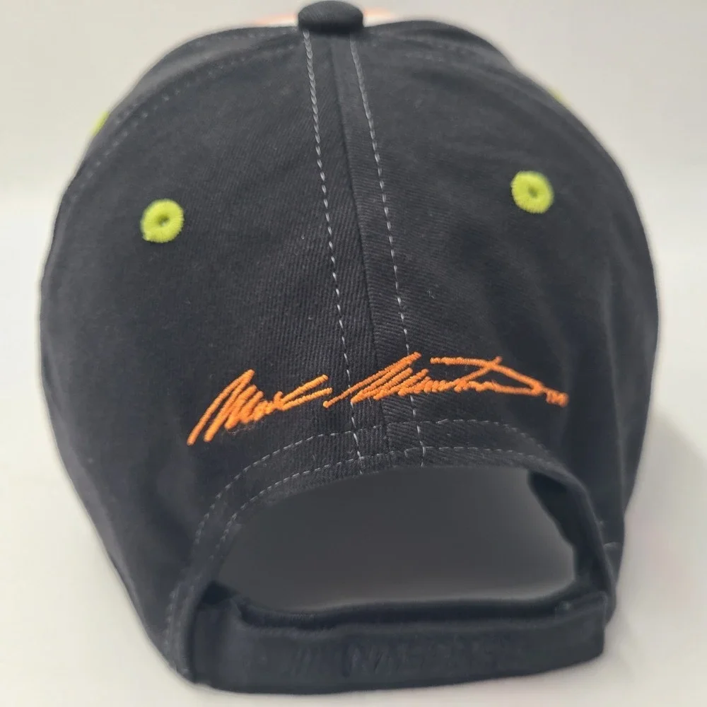 Mark Martin Hat Adjustable Chase Black NASCAR #5 Go Daddy Signed Autographed Men